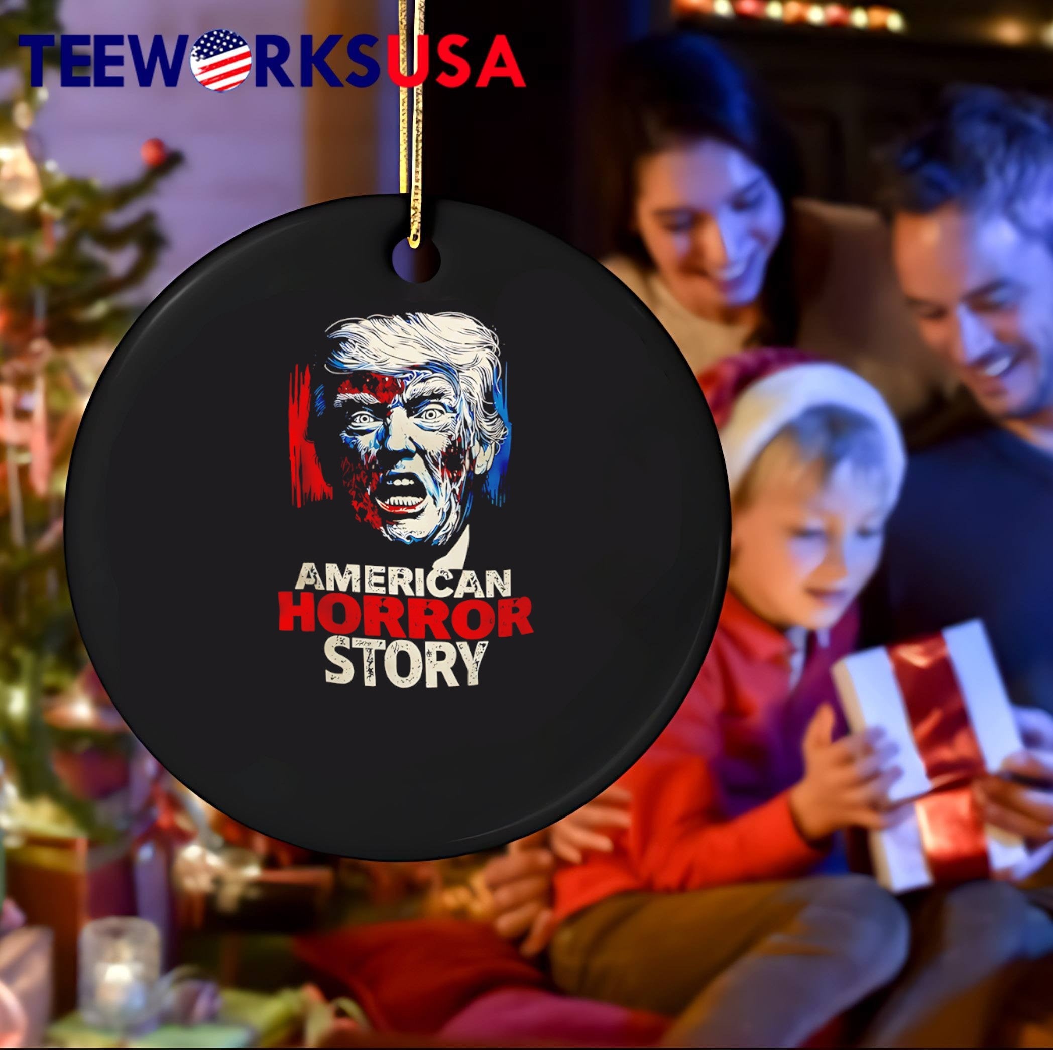 American Horror Story Donald Trump Zombie Portrait T-Shirt