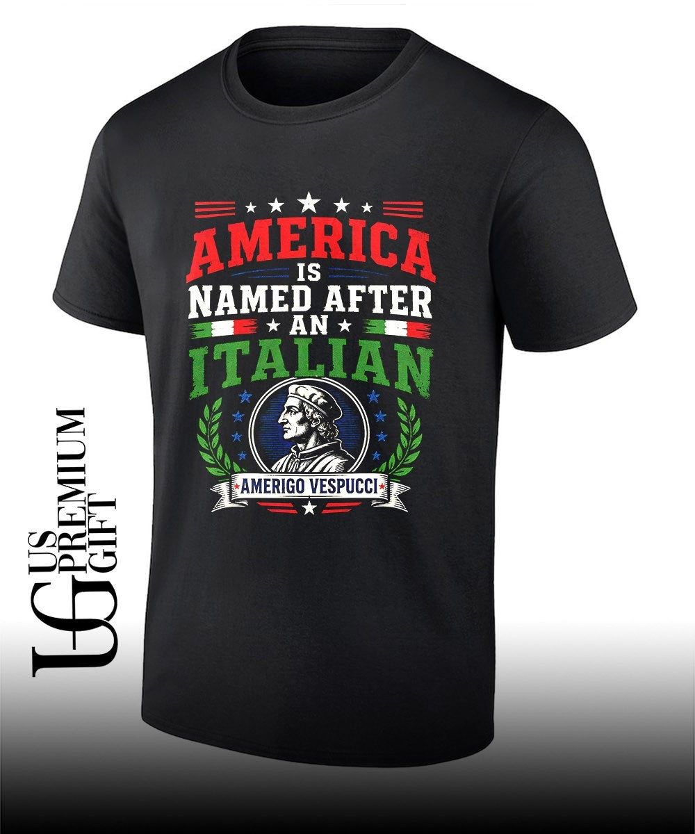 Amerigo Vespucci America is named after an Italian shirt
