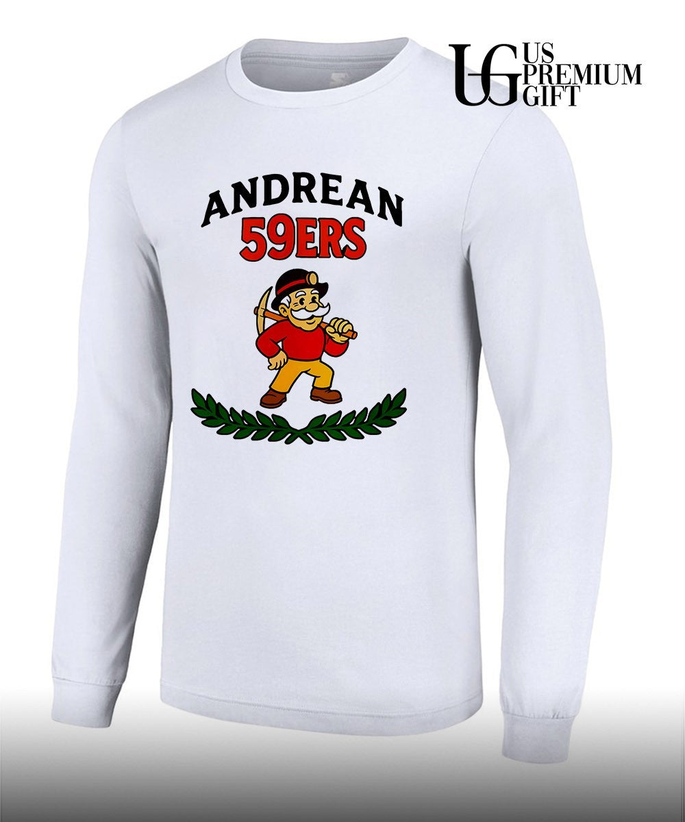 Andrean High School mascot Prospector Andrean 59ers shirt