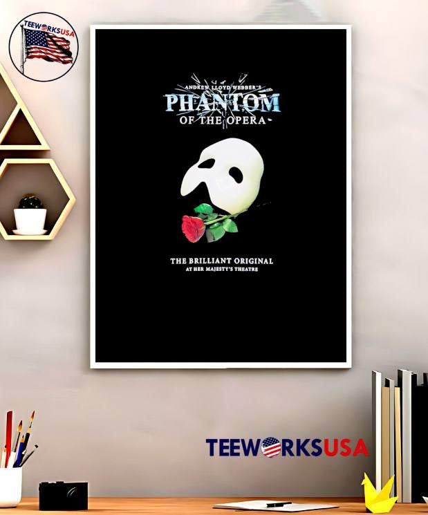 Andrew Lloyd Webber The Brilliant Original at Her Majesty’s Theatre Phantom shirt
