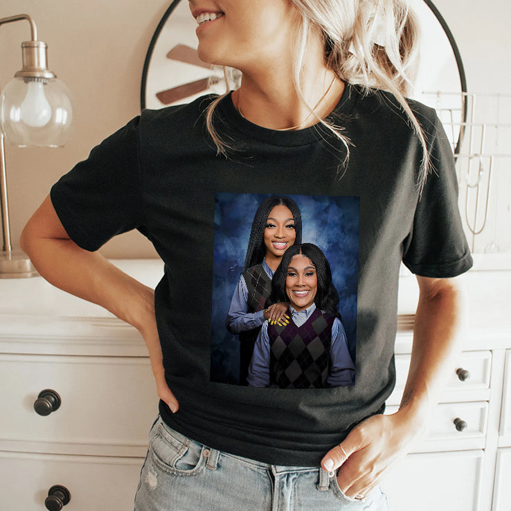 Angel Reese Kamilla Cardoso Chicago Sky Step Sisters Shirt