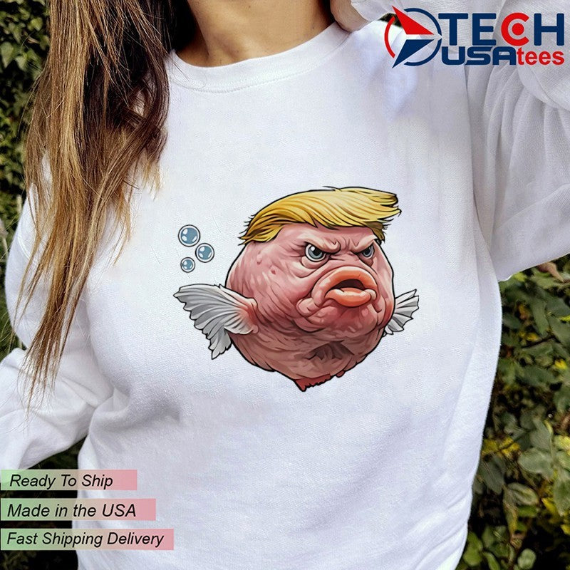 Angry Fish Political Satire Trump shirt