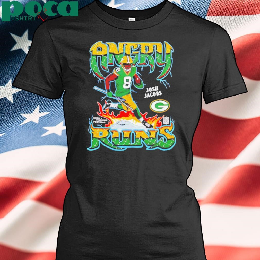 Angry Runs 2024 Green Bay Packers Josh Jacobs shirt