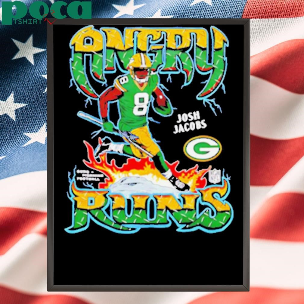 Angry Runs 2024 Green Bay Packers Josh Jacobs shirt