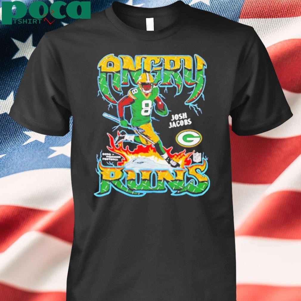 Angry Runs 2024 Green Bay Packers Josh Jacobs shirt