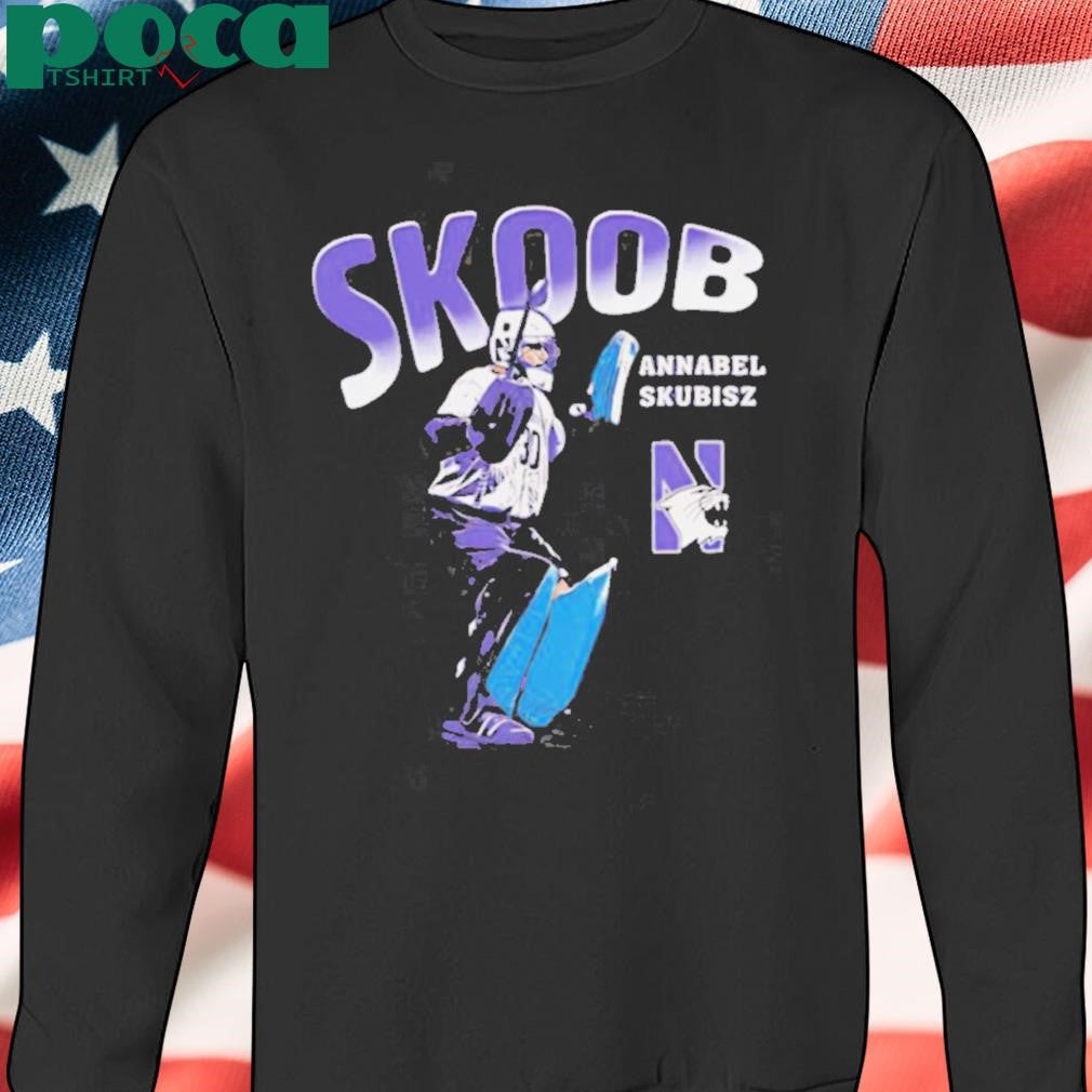 Annabel Skubisz Northwestern Wildcats women’s field hockey 90s graphic shirt