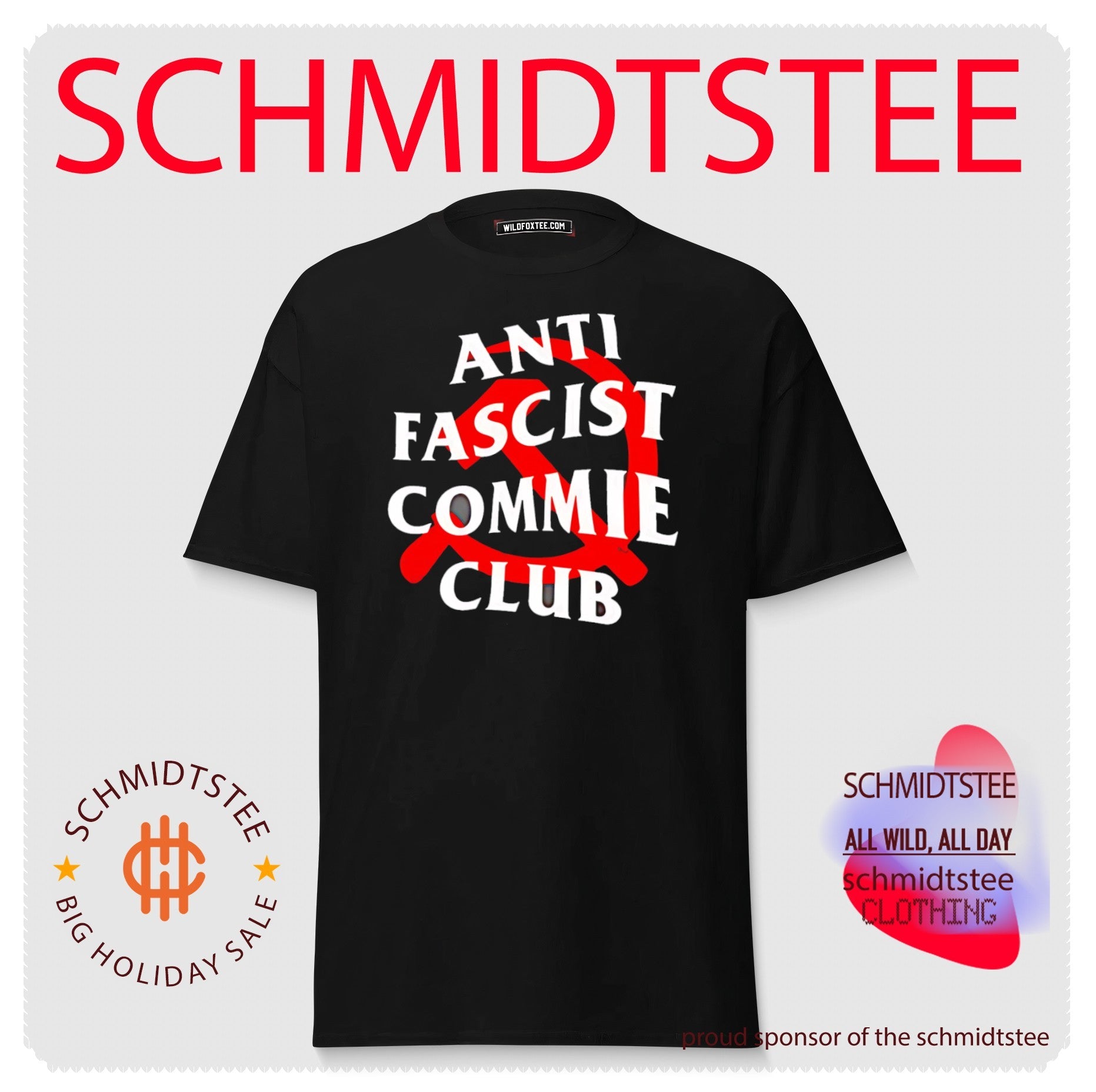 Anti Fascist Commie Club shirt