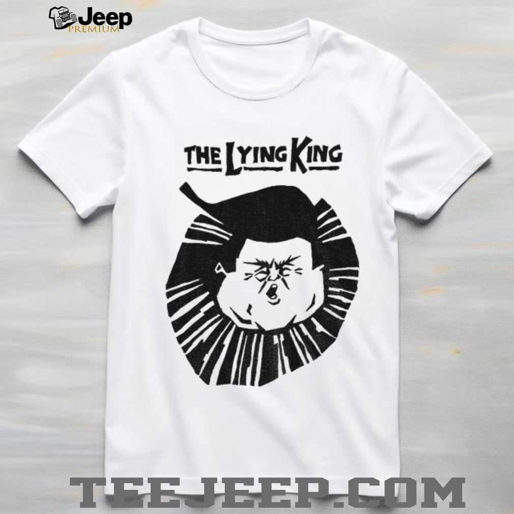 Anti Trump The Lying King Logo shirt