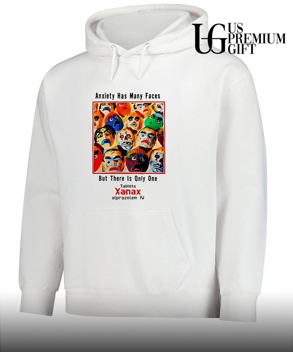 Anxiety Has Many Faces But There Is Only One Tablets shirt