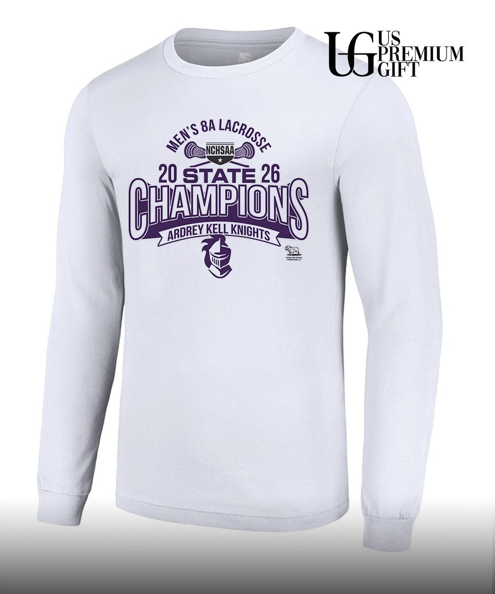 Ardrey Kell Knights NCHSAA Men’s 8A Lacrosse State Championship 2026 shirt