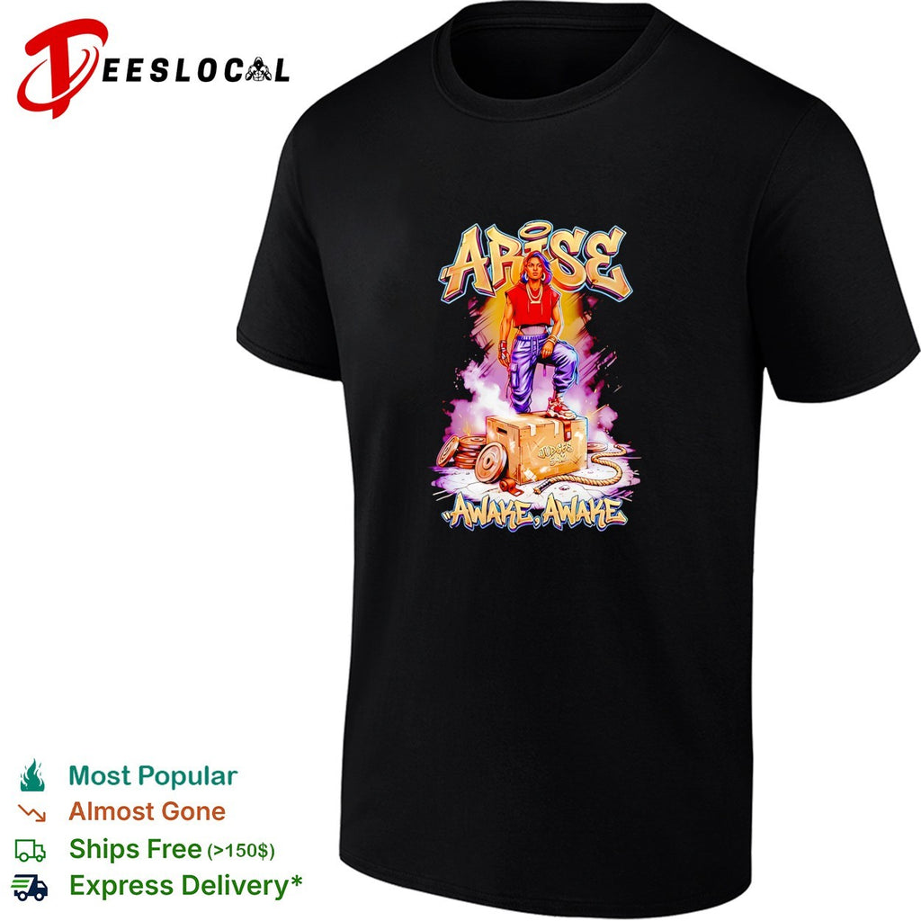 Arise Awake Awake Judges 5 12 bible verse retro shirt