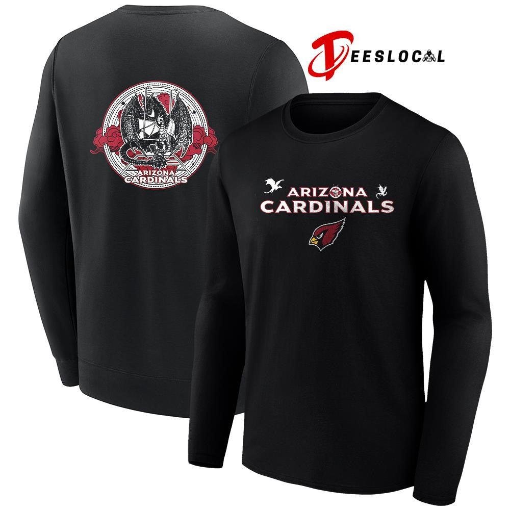 Arizona Cardinals x Fourth Wing logo shirt