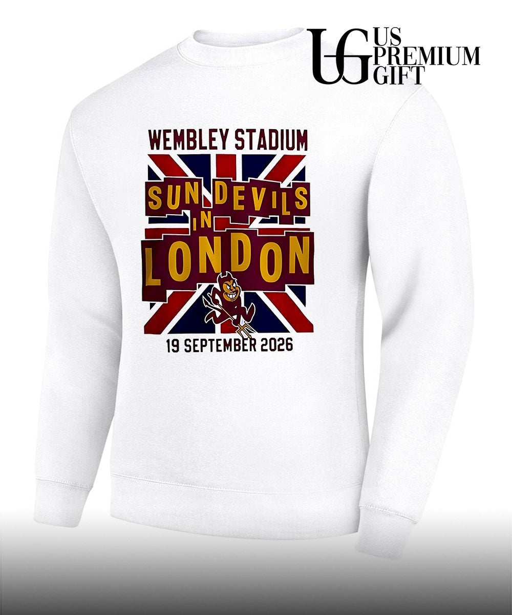 Arizona State Sun Devils London Game Wembley Stadium 2026 shirt