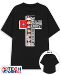 Arizona Wildcats players cross I can do all things through Christ who strengthens me shirt
