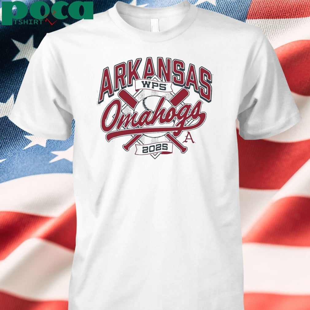 Arkansas Razorbacks Omahogs Baseball 2025 Regionals Shirt