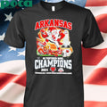 Arkansas State Red Wolves 2024 68 Ventures Bowl Champions mascot shirt
