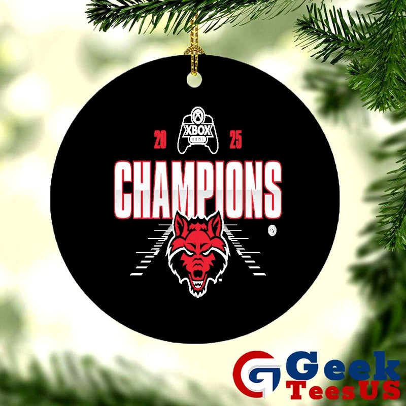 Arkansas State Red Wolves 2025 Xbox Bowl Champions T-shirt