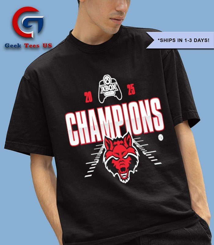 Arkansas State Red Wolves 2025 Xbox Bowl Champions T-shirt