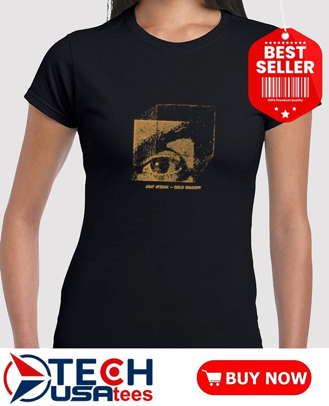 Asaf Avidan Gold Shadow eye shirt