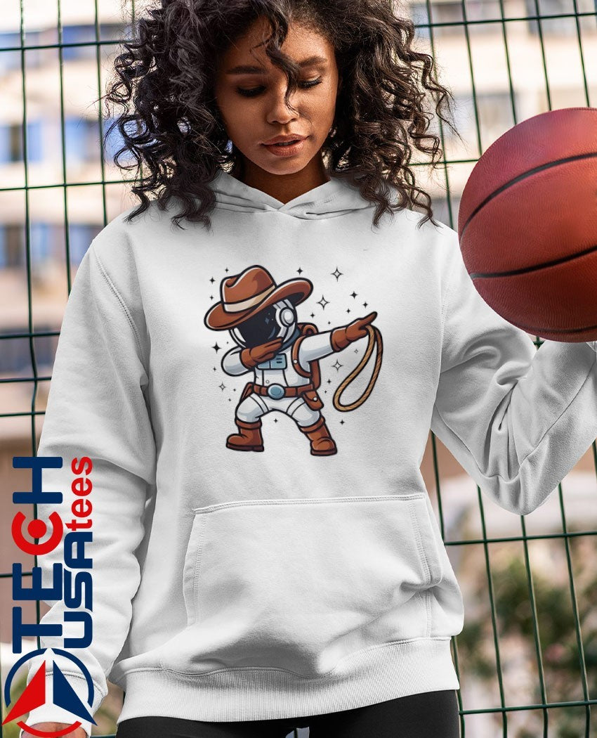 Astronaut Cowboy dabbing shirt