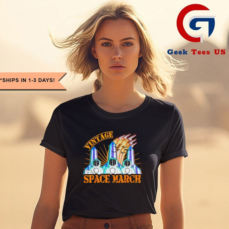 Astronaut Space March Vintage shirt