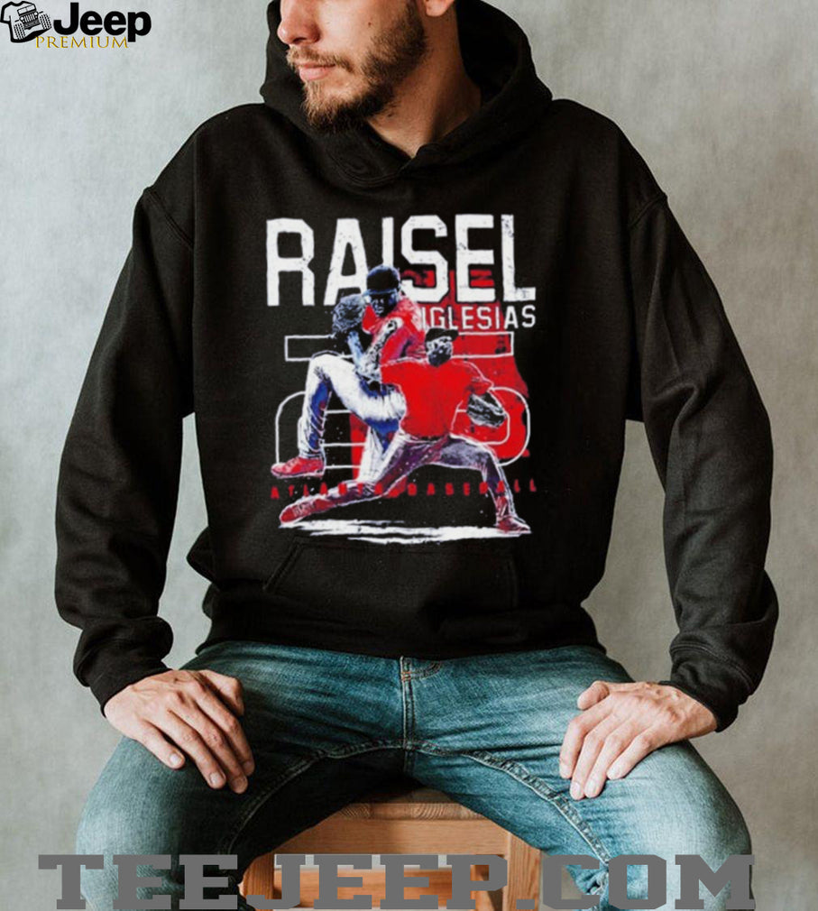 Atlanta Baseball Raisel Iglesias Pitcher Retro Action Shirt