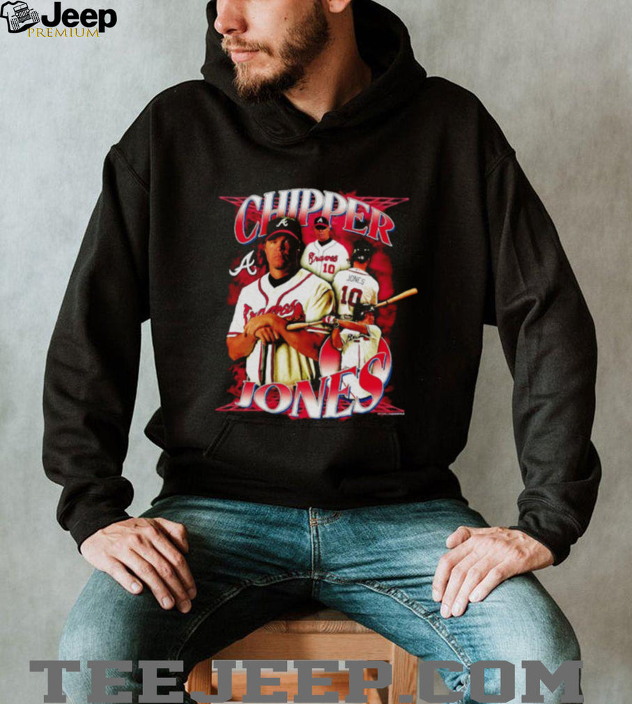 Atlanta Braves Chipper Jones Legendary Collage Player shirt