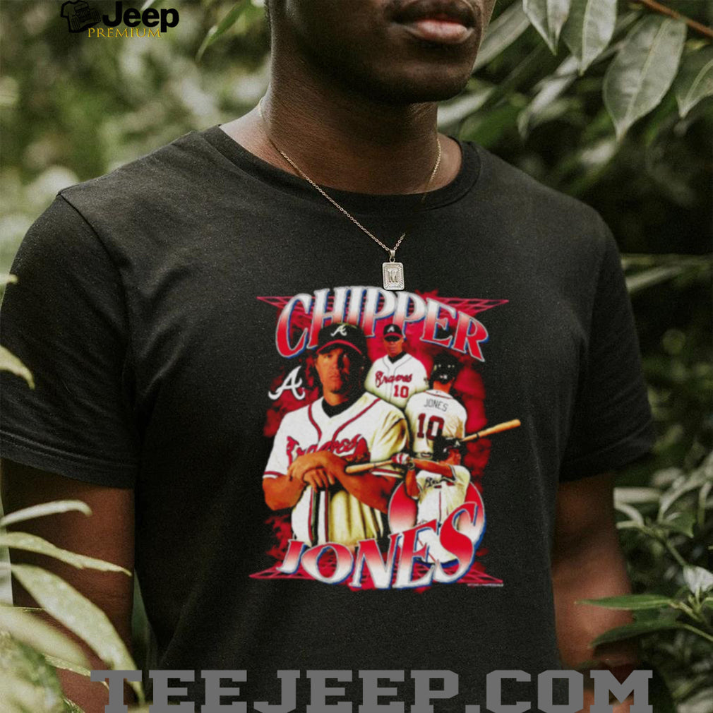 Atlanta Braves Chipper Jones Legendary Collage Player shirt