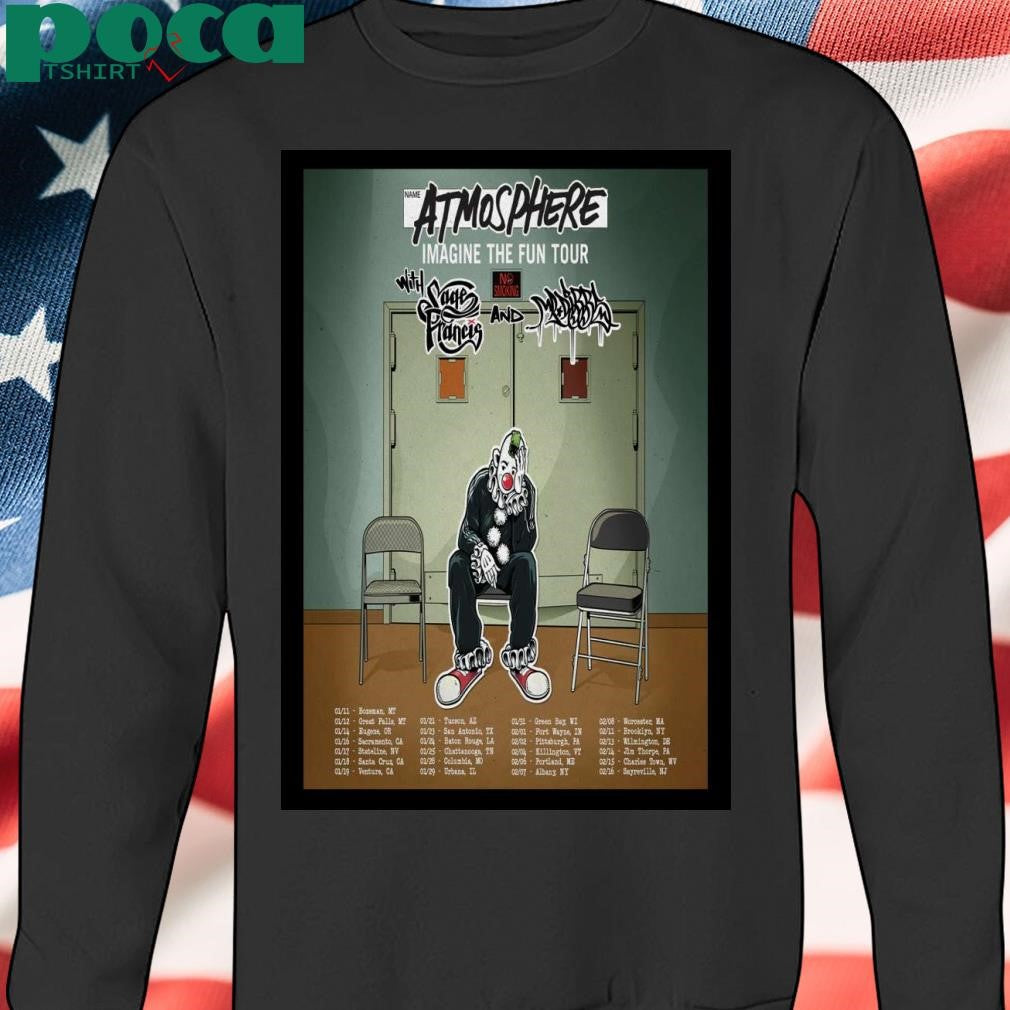Atmosphere Imagine The Fun 2025 Tour Limited Poster T-Shirt