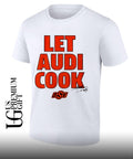 Audi Crooks Oklahoma State Basketball Let Audi Cook OSU signature shirt