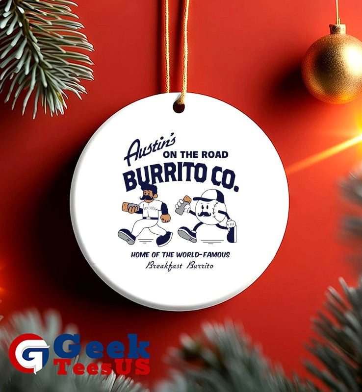Austin’s On the Road Burrito Co. Home of the World Famous shirt
