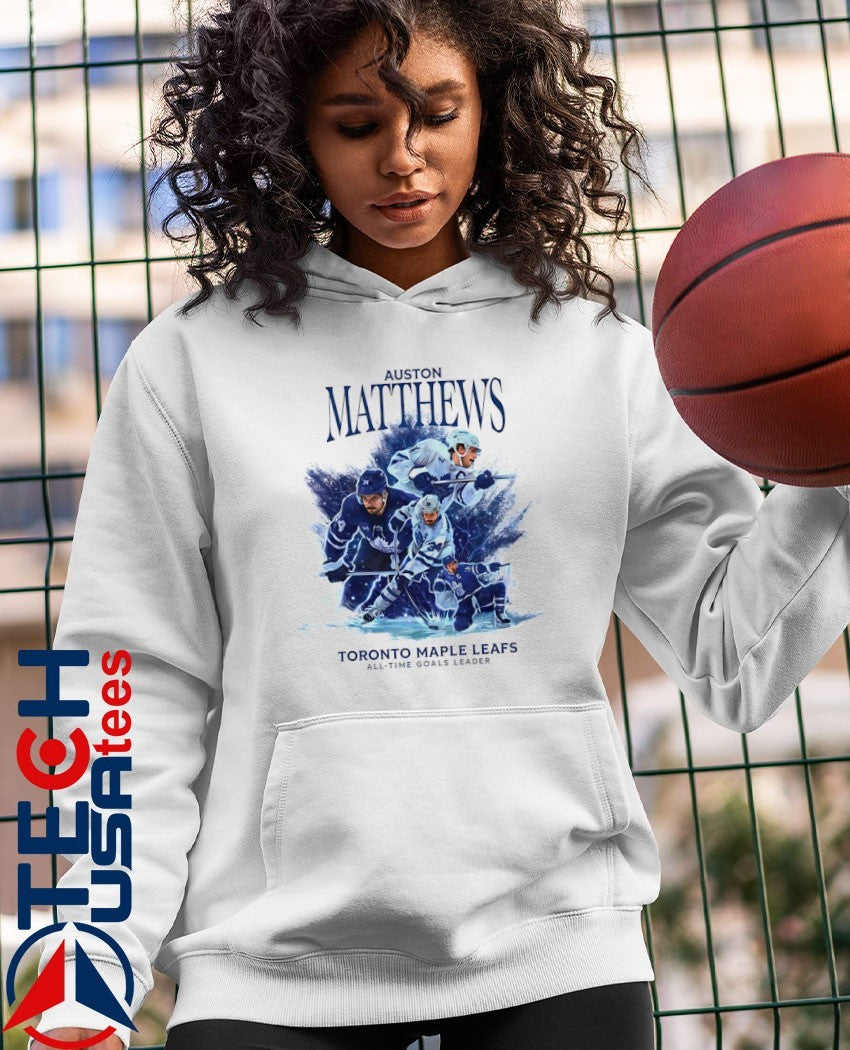Auston Matthews Toronto Maple Leafs All Time Goals Leader 2025 shirt