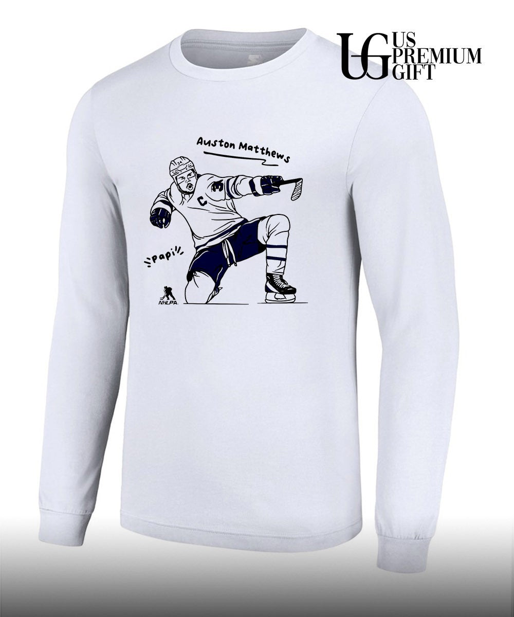Auston Matthews Toronto Maple Leafs Papi NHL 2026 Hockey shirt