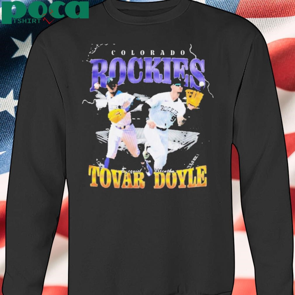 Authorized 2025 Colorado Rockies MLB Ezequiel Tovar And Brenton Doyle Graphic t shirt
