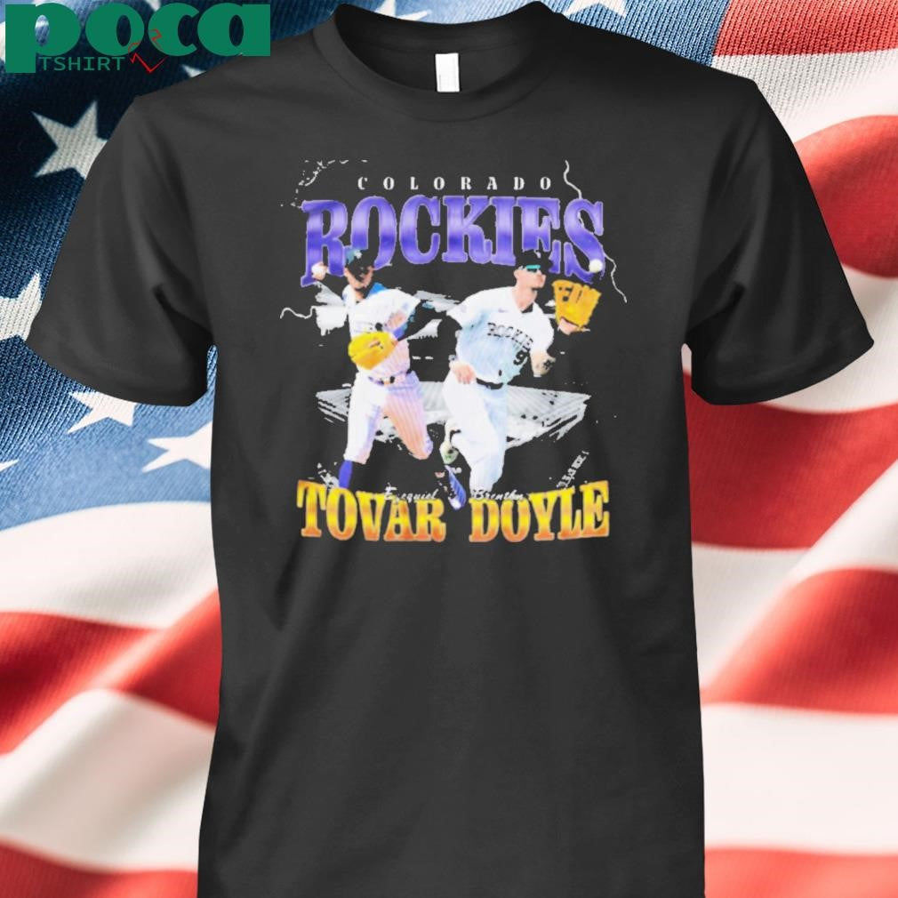 Authorized 2025 Colorado Rockies MLB Ezequiel Tovar And Brenton Doyle Graphic t shirt