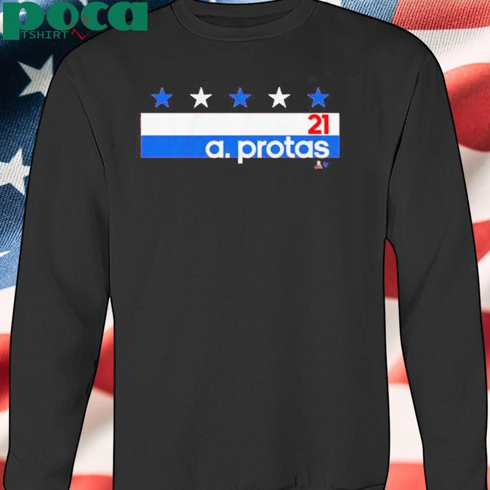 Authorized ALIAKSEI PROTAS NAME NUMBER STRIPE T-SHIRT