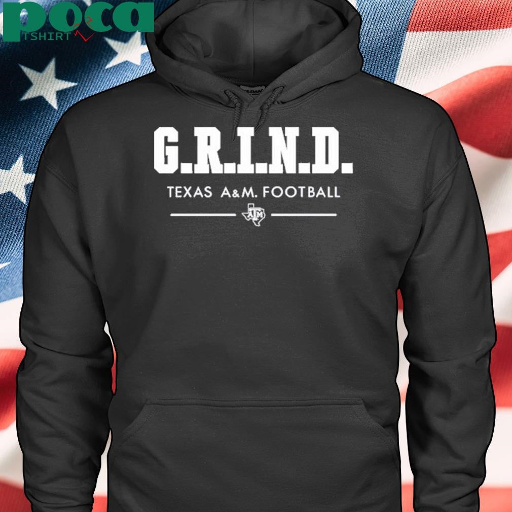 Authorized Aggiefootball G.R.I.N.D Texas A&M Football shirt