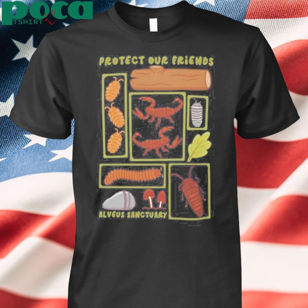 Authorized Alveussanctuary Protect Our Friends Shirt