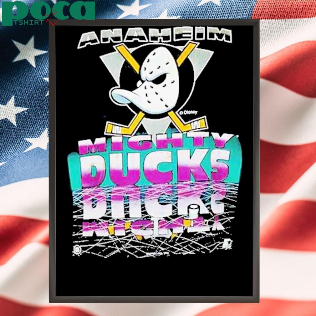 Authorized Anaheim Mighty Ducks Nhl Big Logo Vintage Shirt
