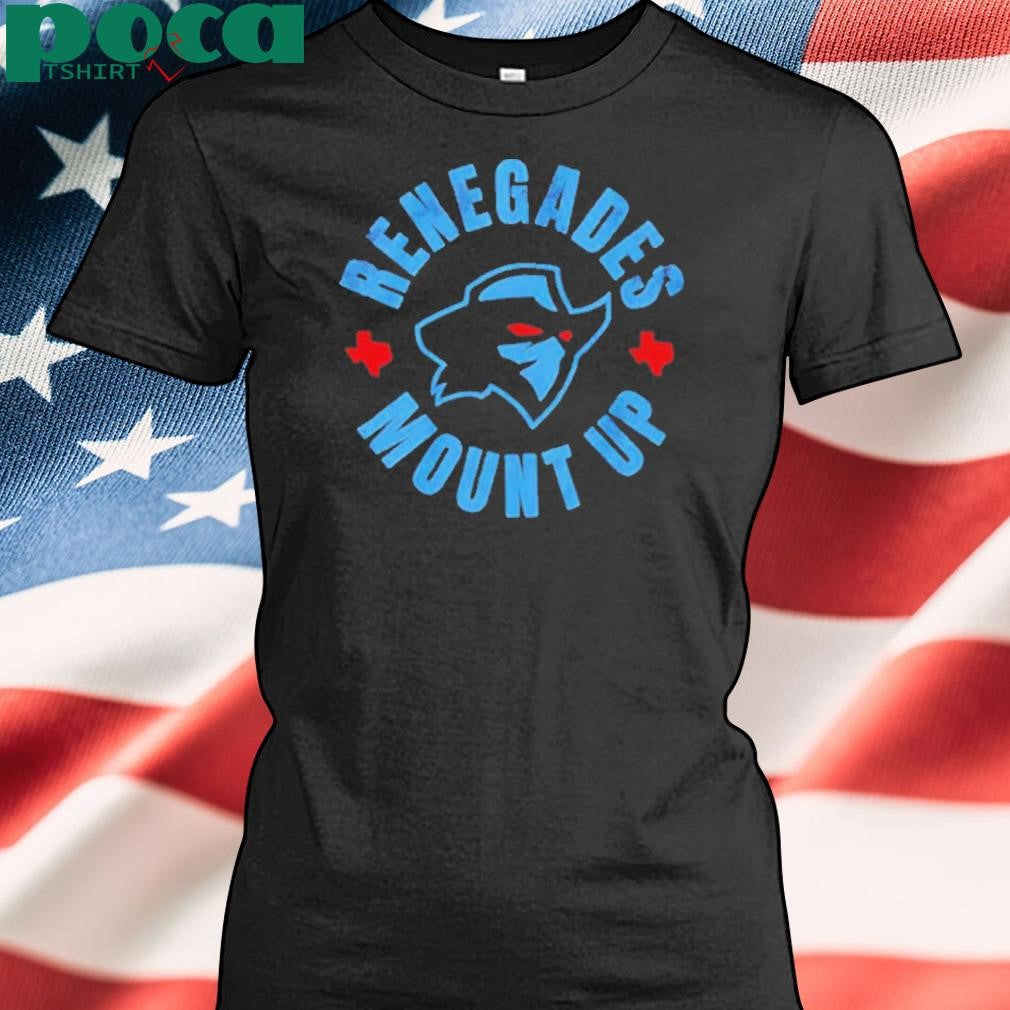 Authorized Arlington Renegades UFL Renegades Mount Up shirt
