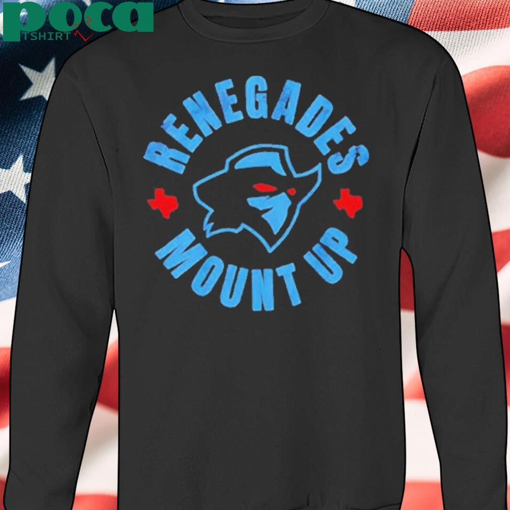 Authorized Arlington Renegades UFL Renegades Mount Up shirt