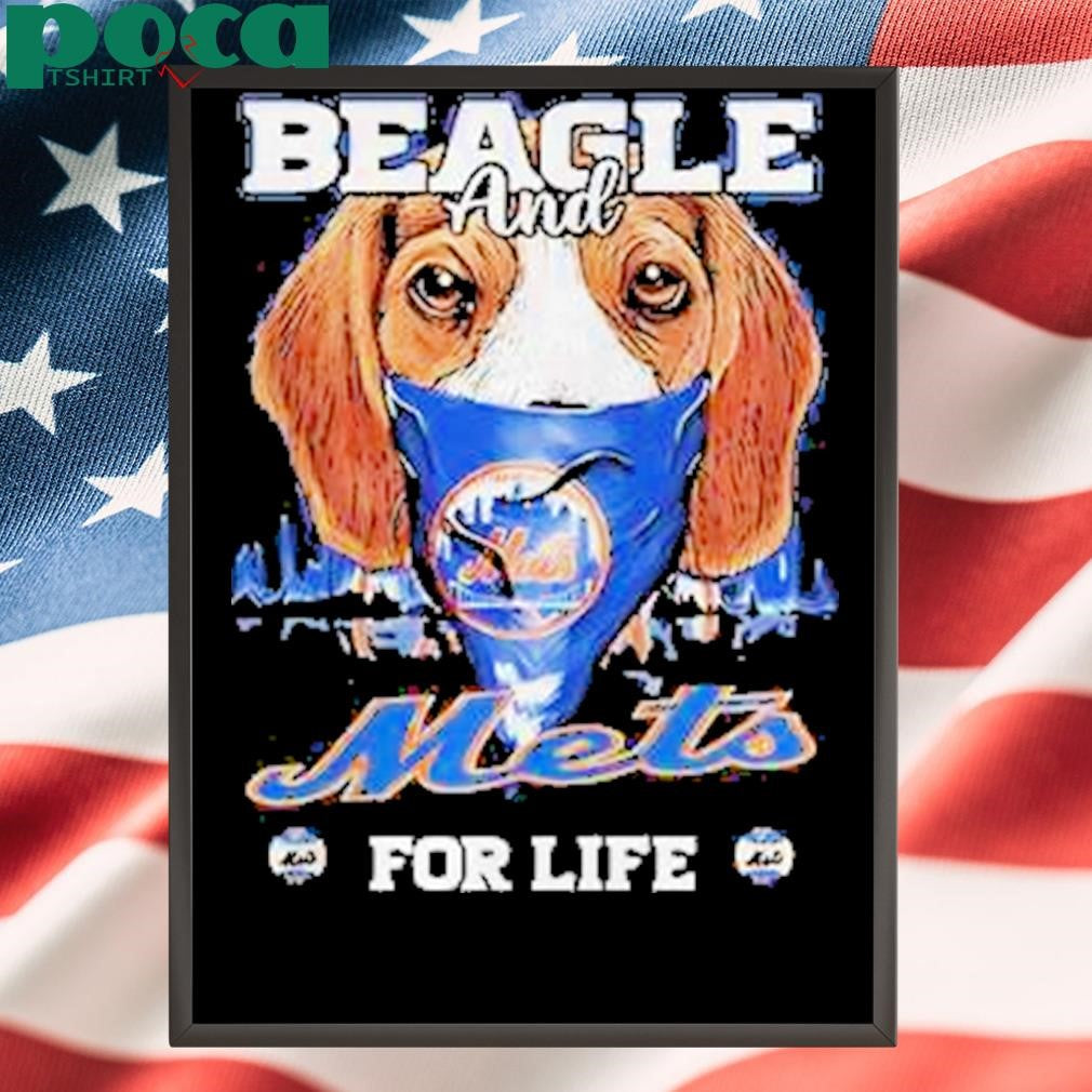 Authorized Beagle 4life New York Mets Shirt