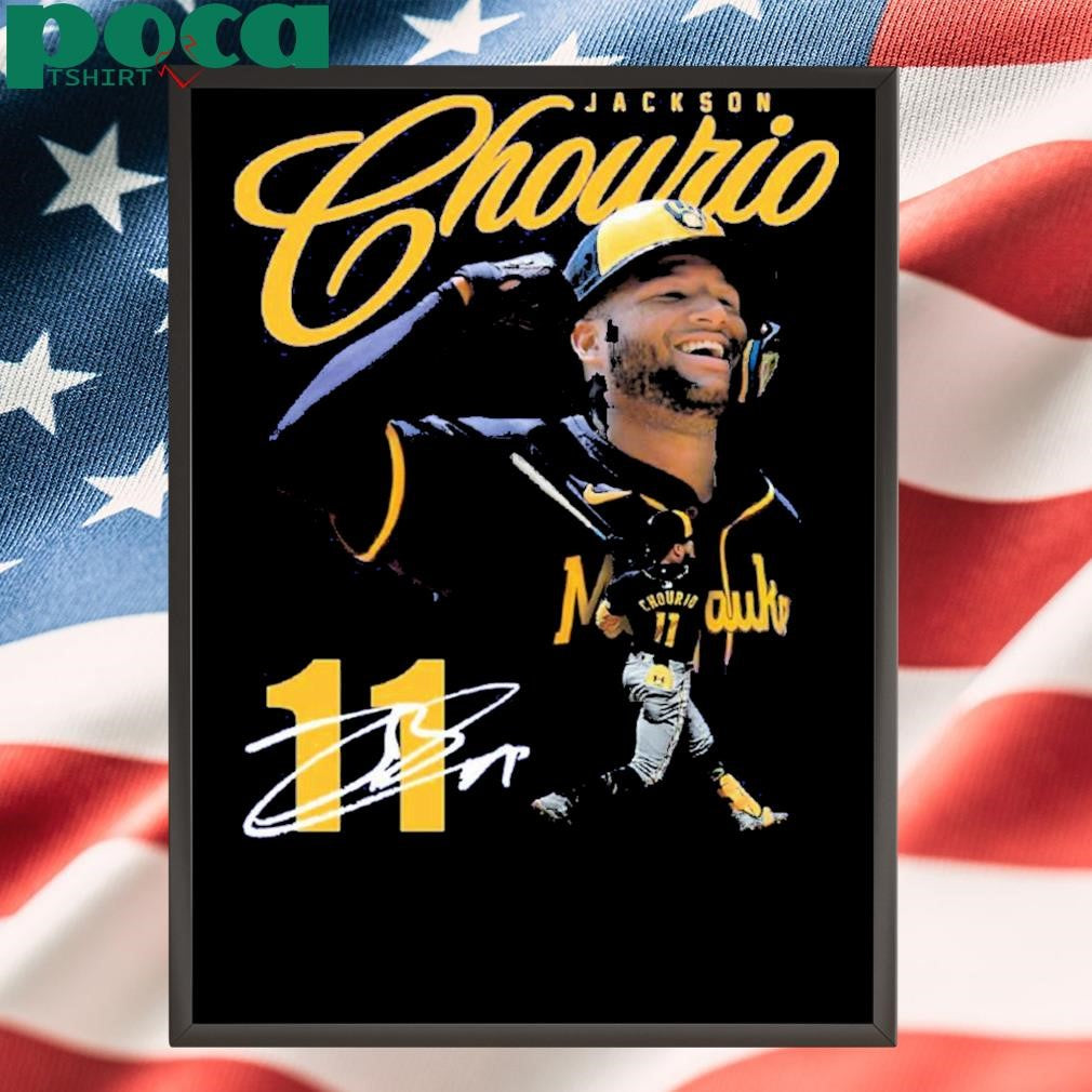 Authorized Brewers Jackson Chourio Giveaway 2025 Shirt