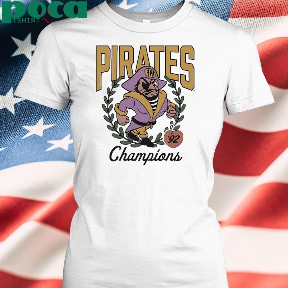 Authorized East Carolina Pirates Ecu Football 92 Champs Vintage Shirt