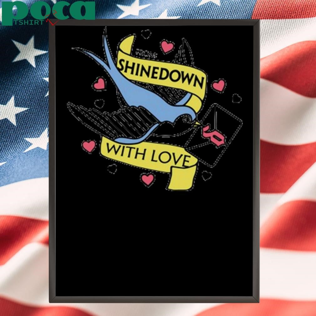 Authorized From Shinedown With Love Tee Shirt