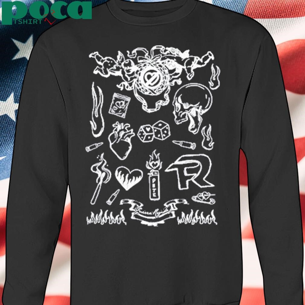 Authorized Fuerza Regida Love Sketch Tee Shirt