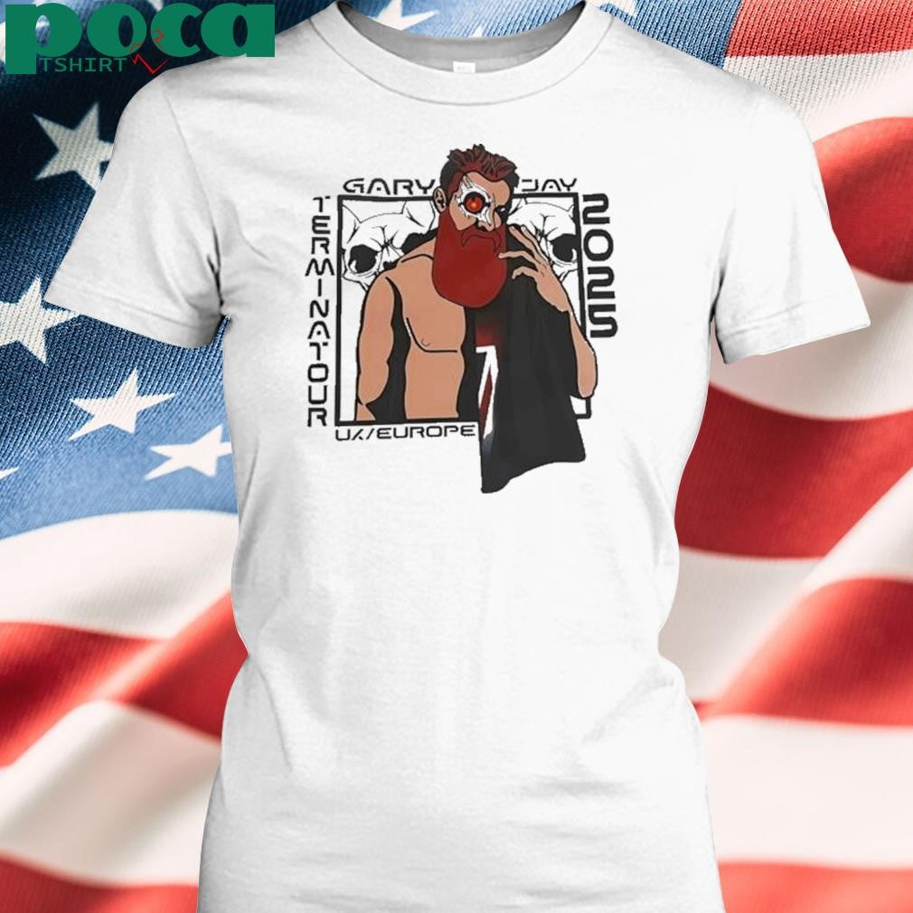 Authorized Gary Jay Terminatour 2025 Cartoon Shirt