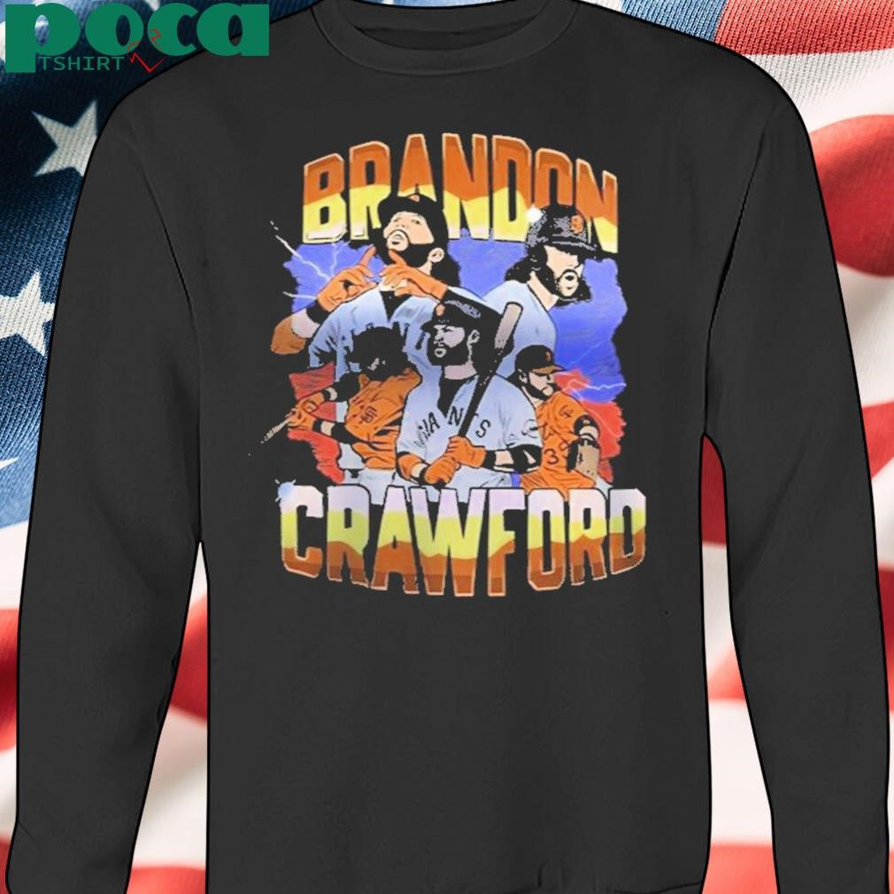 Authorized Giants Brandon Crawford 2025 T-shirt