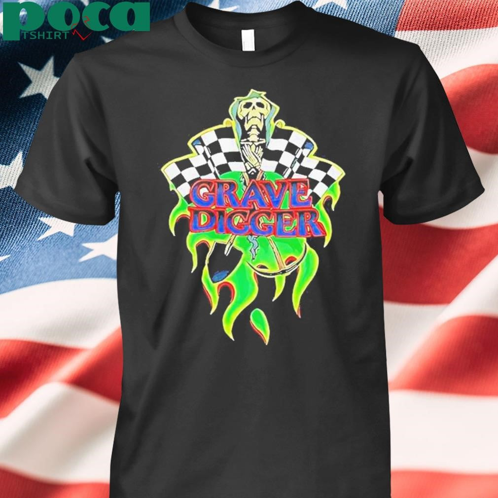 Authorized Grave Digger Vintage Shirt