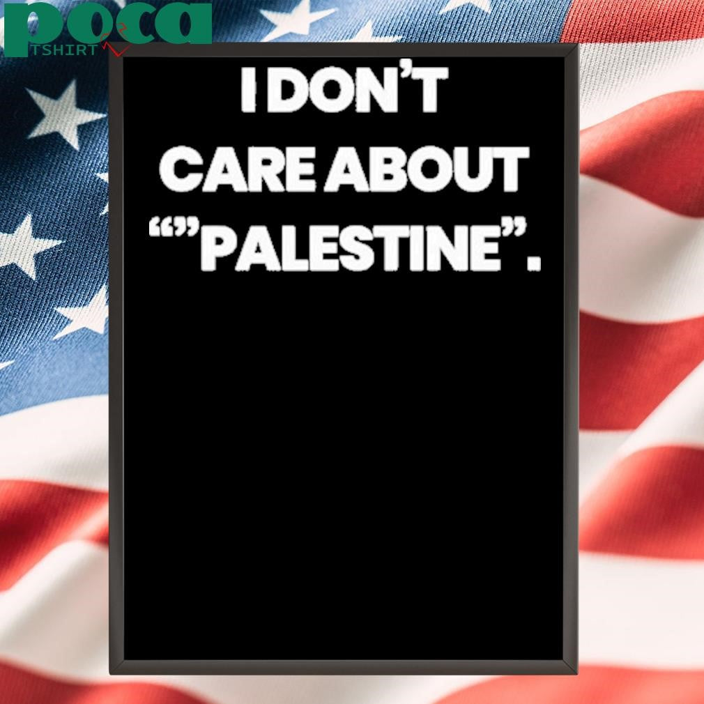 Authorized Jerry Seinfeld I Don’t Care About Palestine Shirt